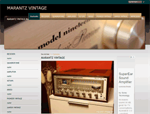 Tablet Screenshot of marantz-vintage.de